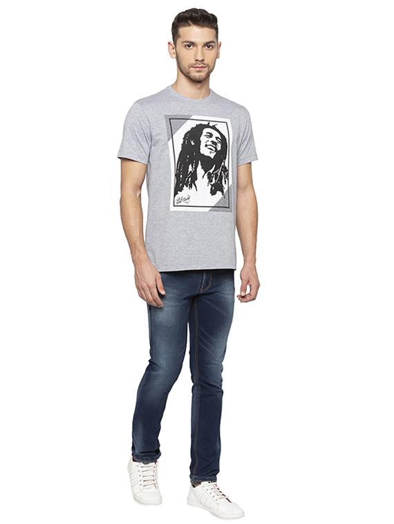 grey character printed tshirt - 16008098 - Zoom Image - 4