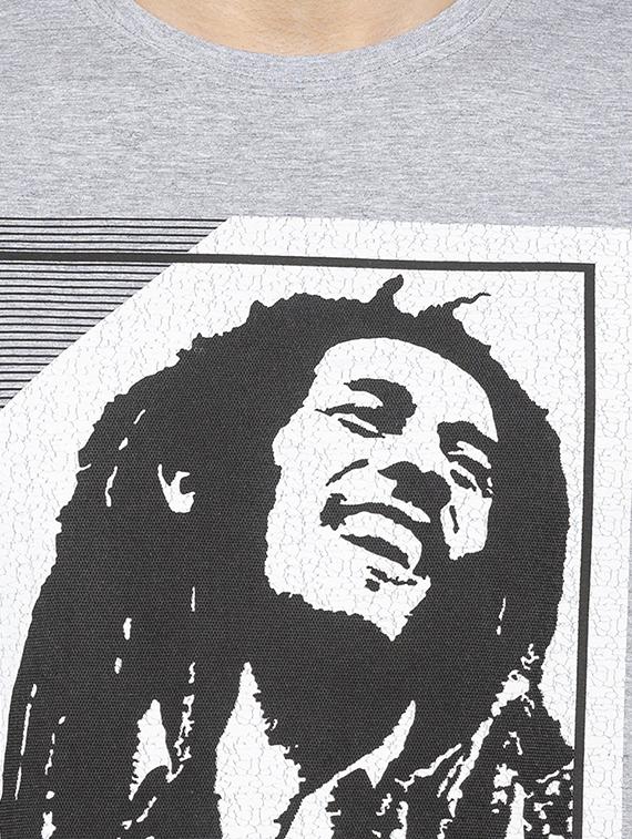 grey character printed tshirt - 16008098 - Zoom Image - 5