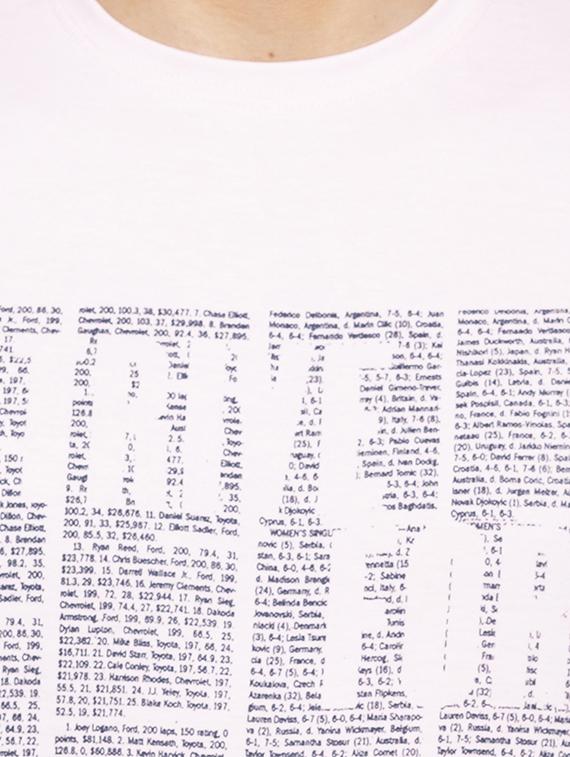 pink typographic tshirt - 16008123 - Zoom Image - 5