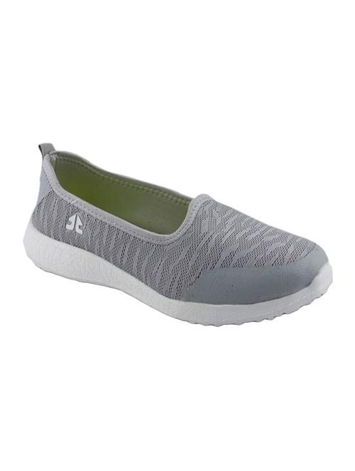 grey slip on casual shoes - 16008310 - Standard Image - 1