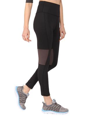 contrast panel high rise legging - 16008465 - Standard Image - 2