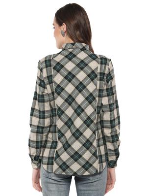 pocket patch checkered shirt - 16009109 - Standard Image - 3