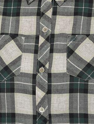 pocket patch checkered shirt - 16009109 - Standard Image - 4