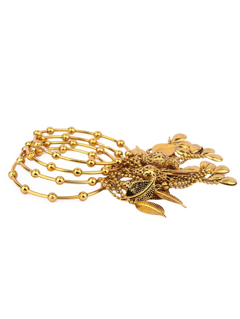 gold metal bangle - 16009313 - Zoom Image - 1