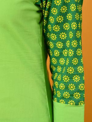 contrast patch pocket detailed kurta with palazzo set - 16009408 - Standard Image - 6