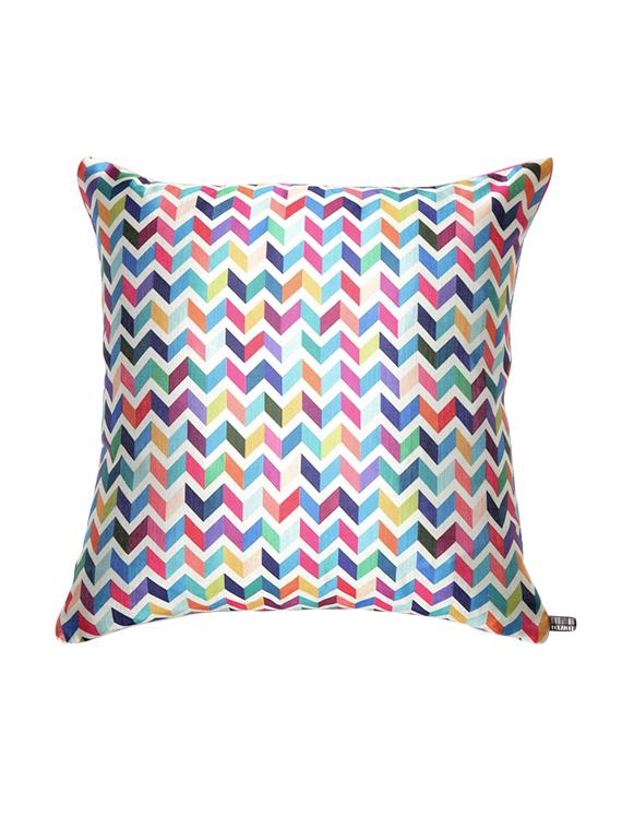set of 2 16" x 16" square cushion covers - 16010617 - Zoom Image - 2