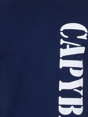 blue typographic tshirt - 16011757 - Standard Image - 4