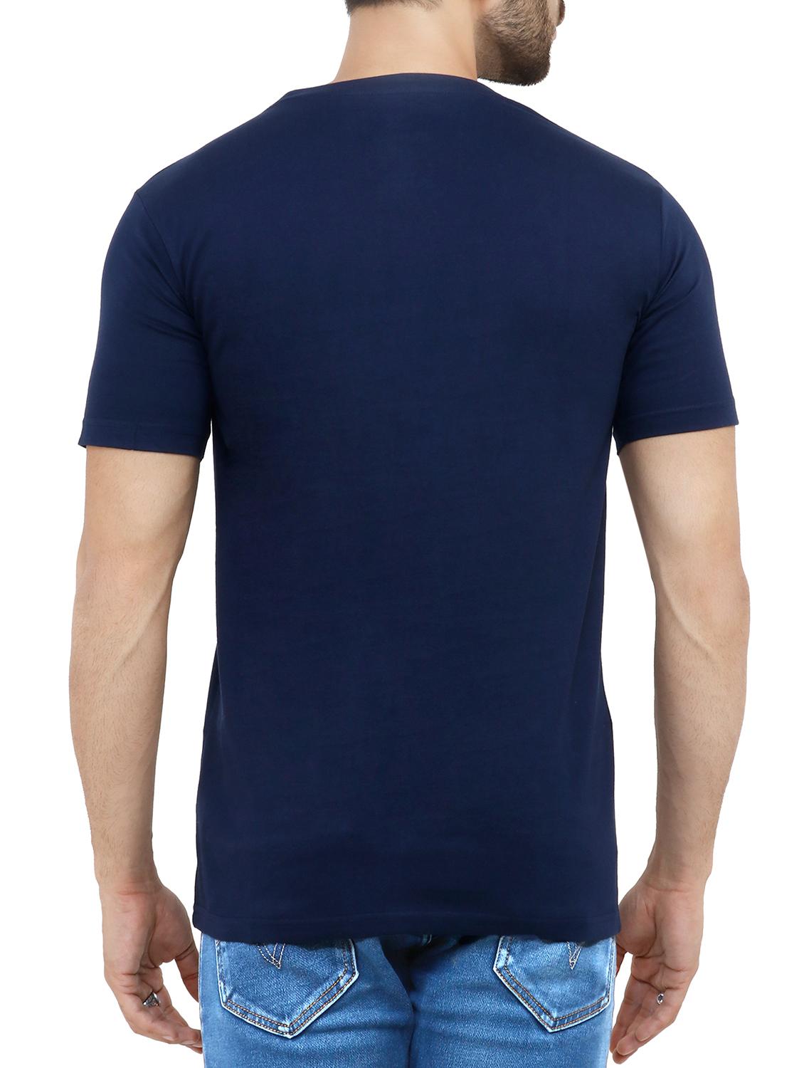 blue typographic tshirt - 16011757 - Zoom Image - 3
