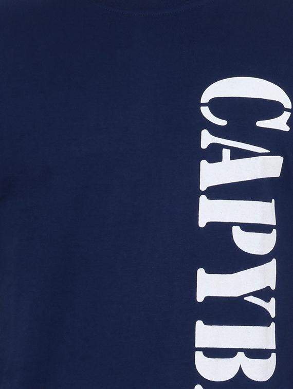 blue typographic tshirt - 16011757 - Zoom Image - 4