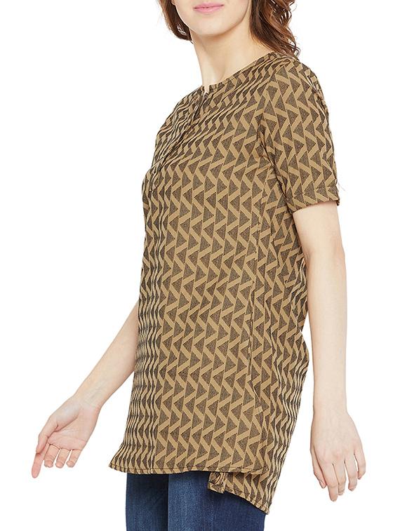 button detail a-line tunic - 16011977 - Zoom Image - 2