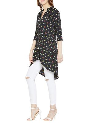 floral high-low tunic - 16011978 - Standard Image - 2