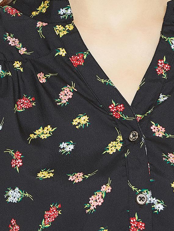 floral high-low tunic - 16011978 - Zoom Image - 4