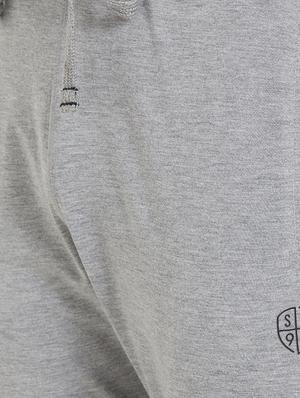 grey cotton full length track pant - 16012921 - Standard Image - 5