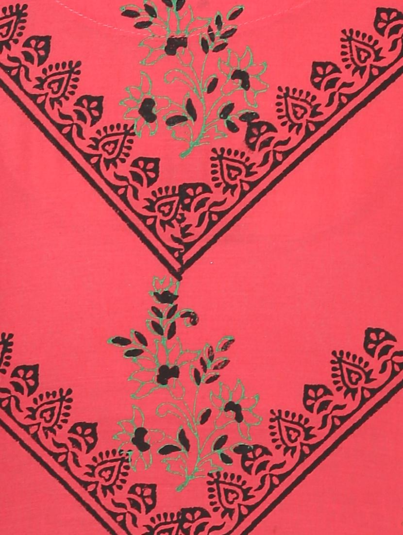 block print straight kurta - 16013002 - Zoom Image - 4