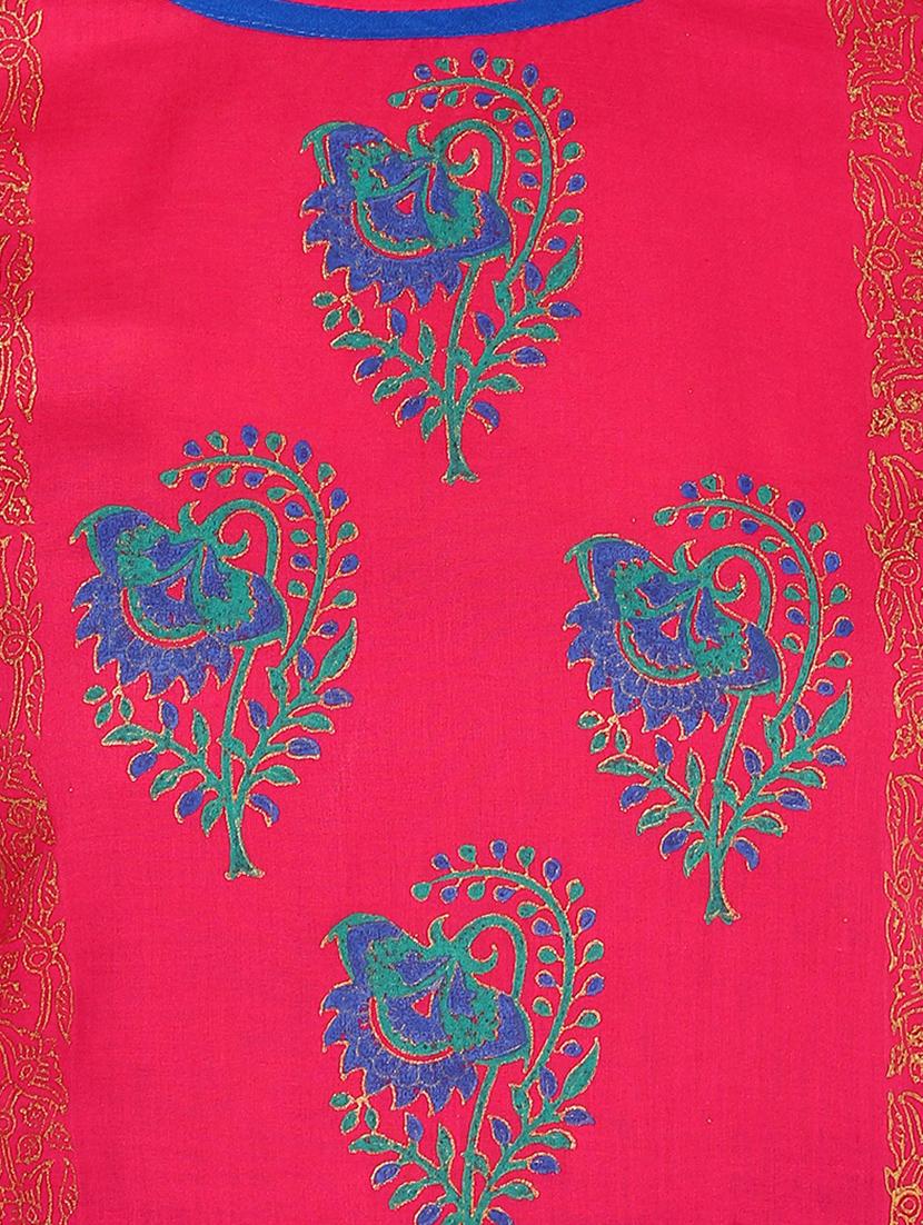 block print straight kurta - 16013003 - Zoom Image - 4