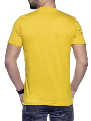 yellow printed tshirt - 16013410 - Standard Image - 3
