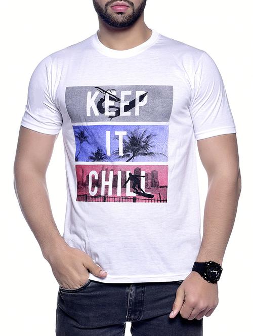 white typographic tshirt - 16013416 - Standard Image - 1