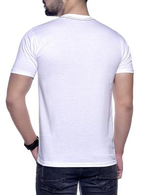 white typographic tshirt - 16013416 - Standard Image - 3
