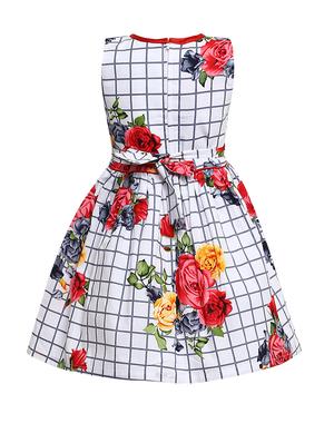 white cotton frock - 16013477 - Standard Image - 2