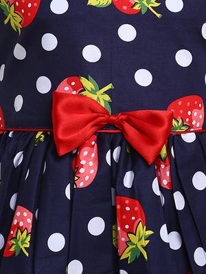 blue cotton frock - 16013478 - Standard Image - 3