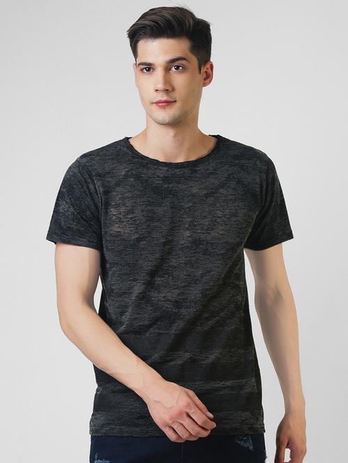 grey printed tshirt - 16013636 - Standard Image - 1