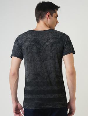 grey printed tshirt - 16013636 - Standard Image - 3