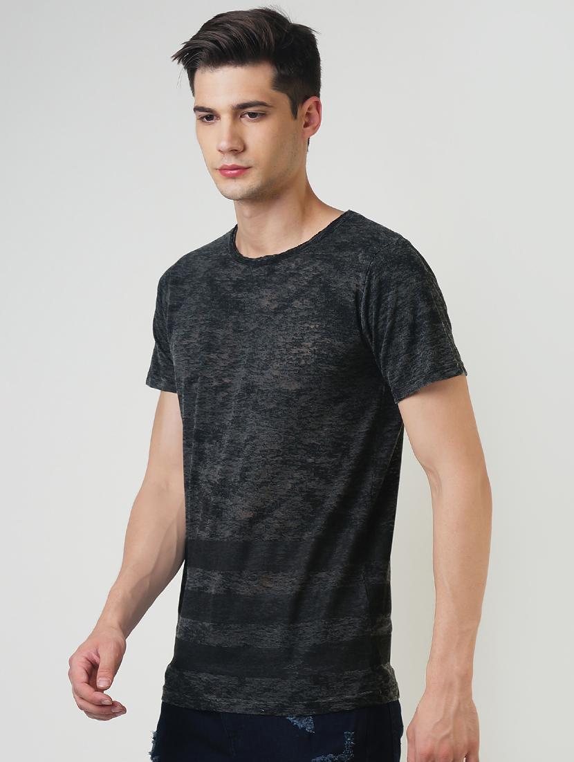 grey printed tshirt - 16013636 - Zoom Image - 2