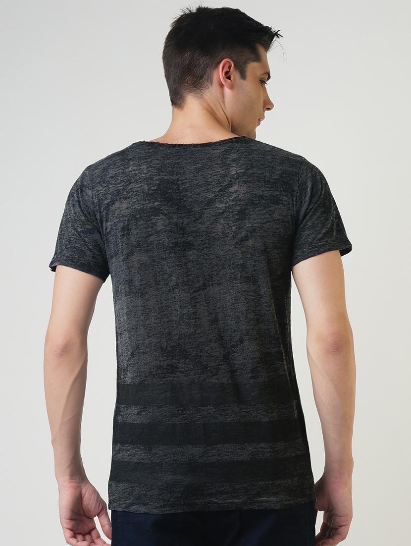 grey printed tshirt - 16013636 - Zoom Image - 3