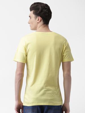 yellow printed t-shirt - 16013638 - Standard Image - 2