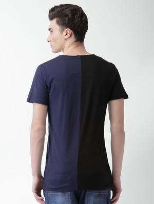 multi colored color block t-shirt - 16013641 - Standard Image - 3