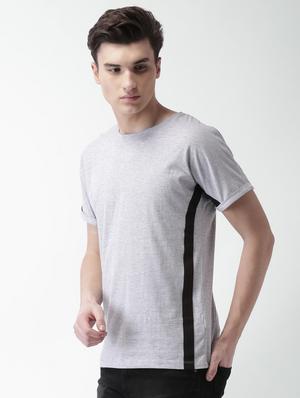 grey typographic back print t-shirt - 16013642 - Standard Image - 2