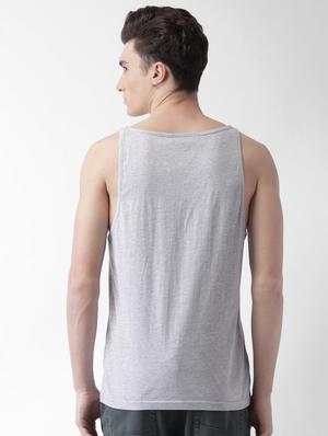 grey cotton front print tshirt - 16013647 - Standard Image - 3