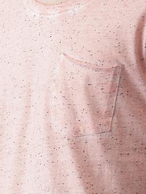 pink cotton pocket t-shirt - 16013654 - Standard Image - 4