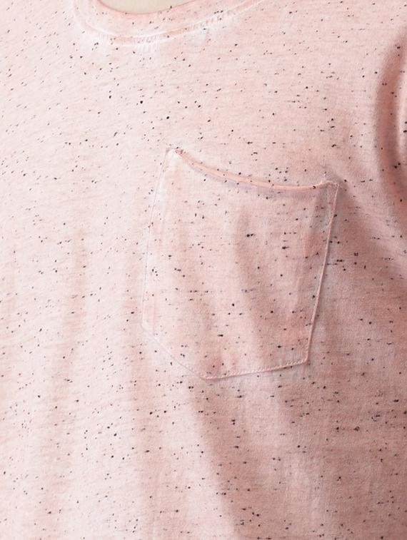 pink cotton pocket t-shirt - 16013654 - Zoom Image - 4