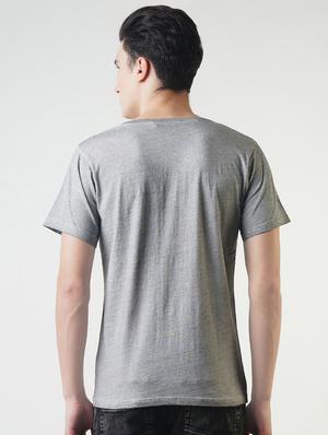 grey cotton pocket tshirt - 16013655 - Standard Image - 3