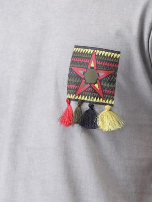 grey printed t-shirt - 16013686 - Standard Image - 4