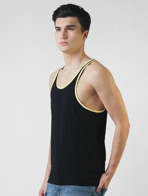 black solid vest - 16013705 - Standard Image - 2