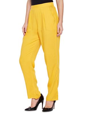 elasticated waist pleated trouser - 16013825 - Standard Image - 2