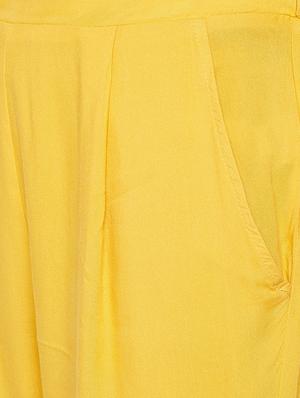 elasticated waist pleated trouser - 16013825 - Standard Image - 5