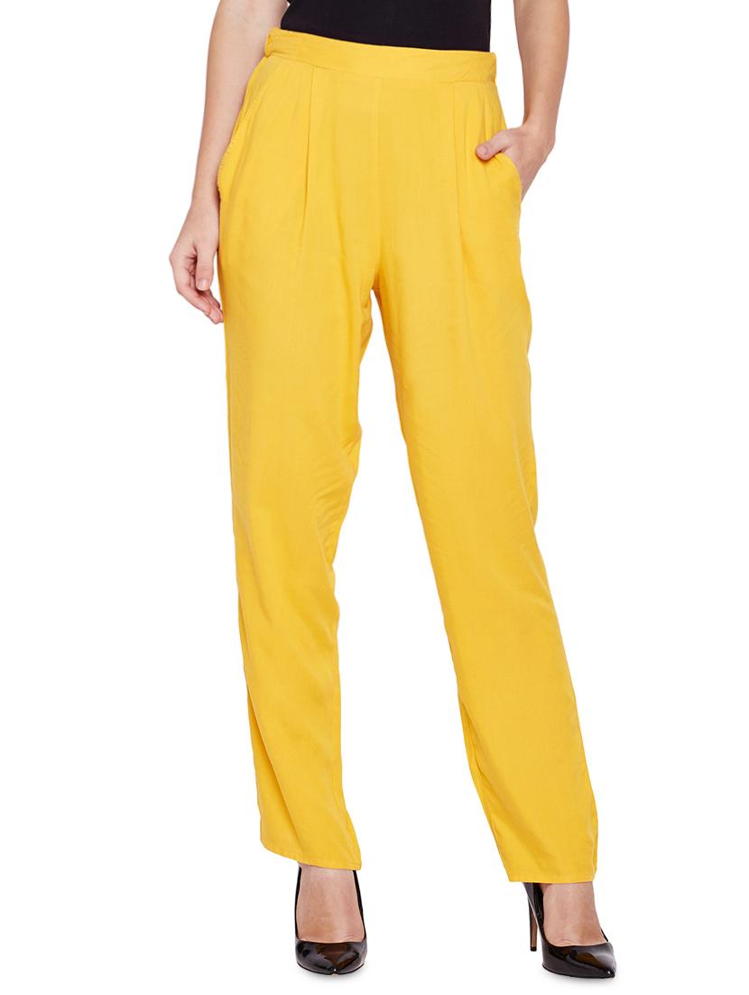 elasticated waist pleated trouser - 16013825 - Zoom Image - 1