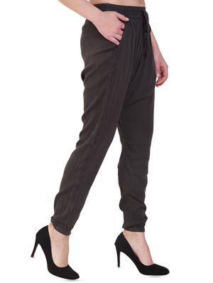 drawstring waist lace detail trouser - 16015284 - Standard Image - 2