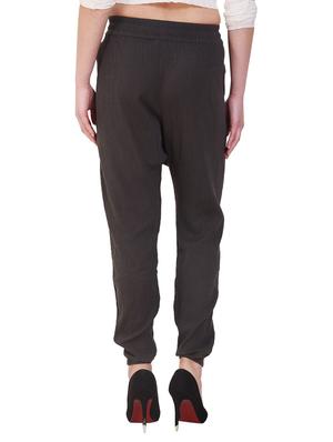drawstring waist lace detail trouser - 16015284 - Standard Image - 3