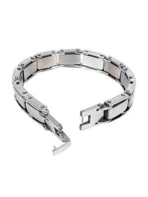 silver metal bracelet - 16015532 - Standard Image - 3