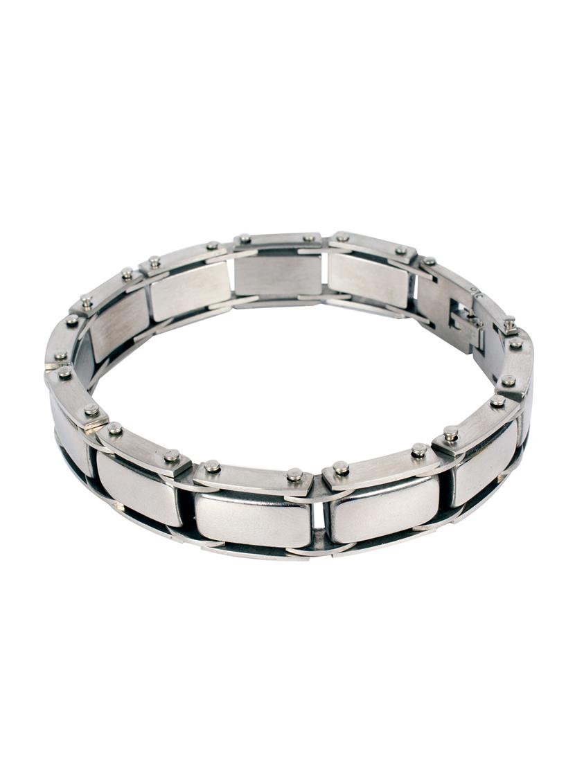 silver metal bracelet - 16015532 - Zoom Image - 1