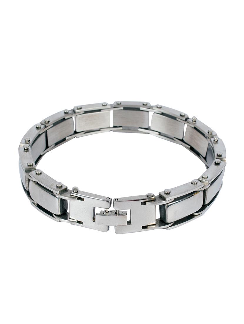 silver metal bracelet - 16015532 - Zoom Image - 2