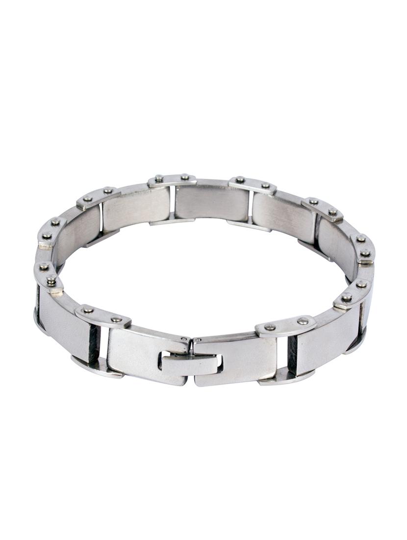 silver metal bracelet - 16015533 - Zoom Image - 2
