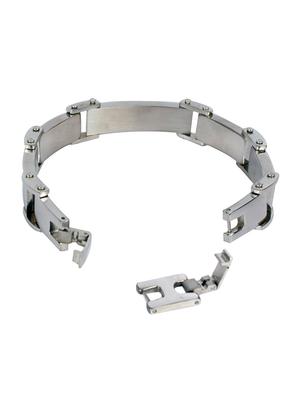 silver metal bracelet - 16015534 - Standard Image - 3