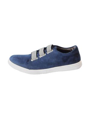 blue suede slipons - 16015581 - Standard Image - 2