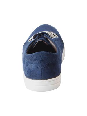 blue suede slipons - 16015581 - Standard Image - 3