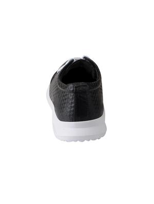 black leatherette casual shoes - 16015614 - Standard Image - 3